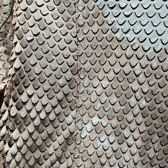 NWOT RIDICULOUS LEATHER JACKET…(JAKETT IS COMPANY) ONE OF A KIND!😍 ITS SO COOL🔥 - Picture 8 of 14